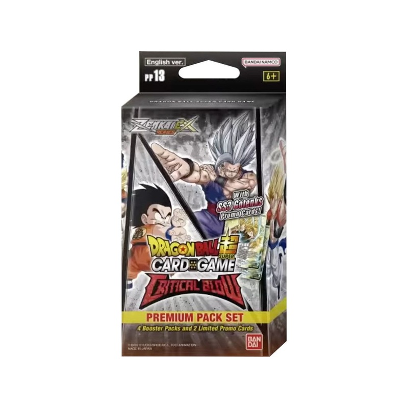 Bandai - Dragon Ball Super - Critical Blow - Premium Pack Set
