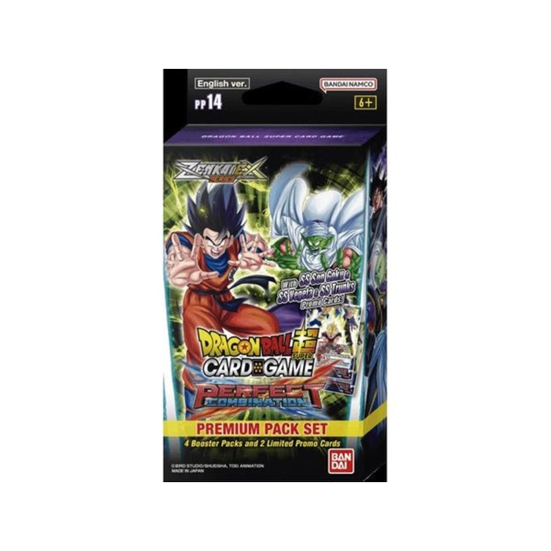 Bandai - Dragon Ball Super -  Zenkai EX Series  - Perfect Combination - Premium Pack Set
