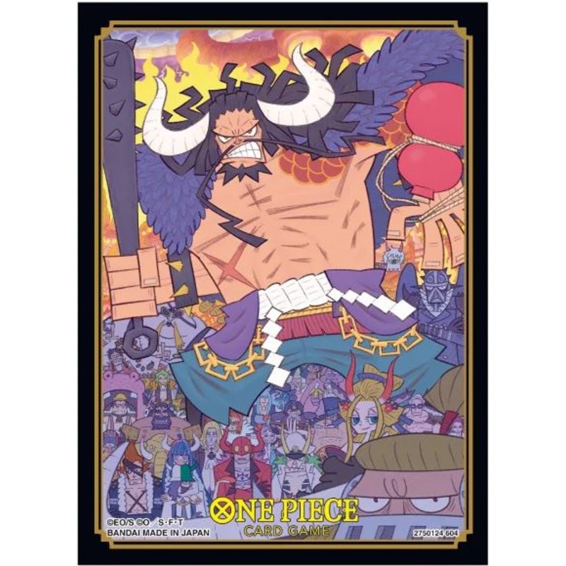 Bandai - One Piece Card Game - Kaido - Card Sleeves - Standard 70ct