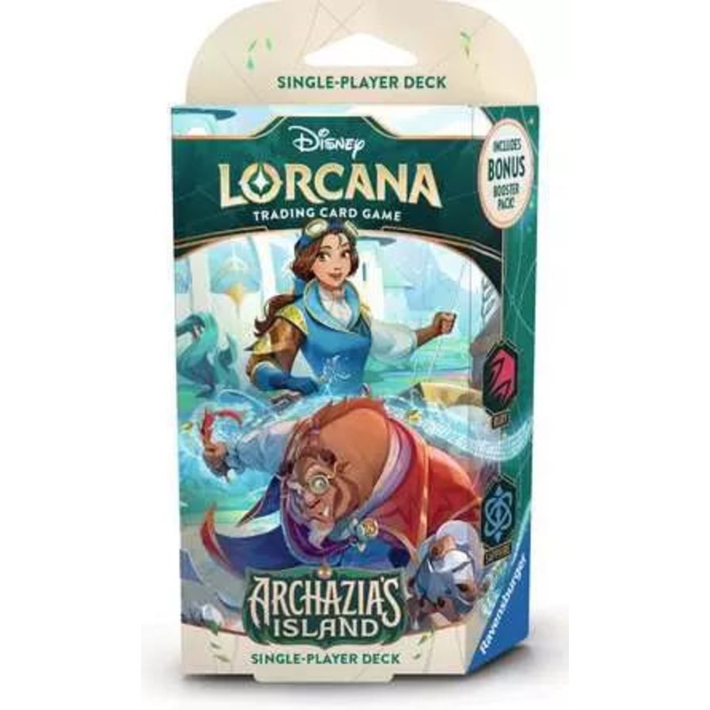 Disney - Lorcana - Archazias Island - Starter Deck - Ruby & Sapphire - Beauty and Beast