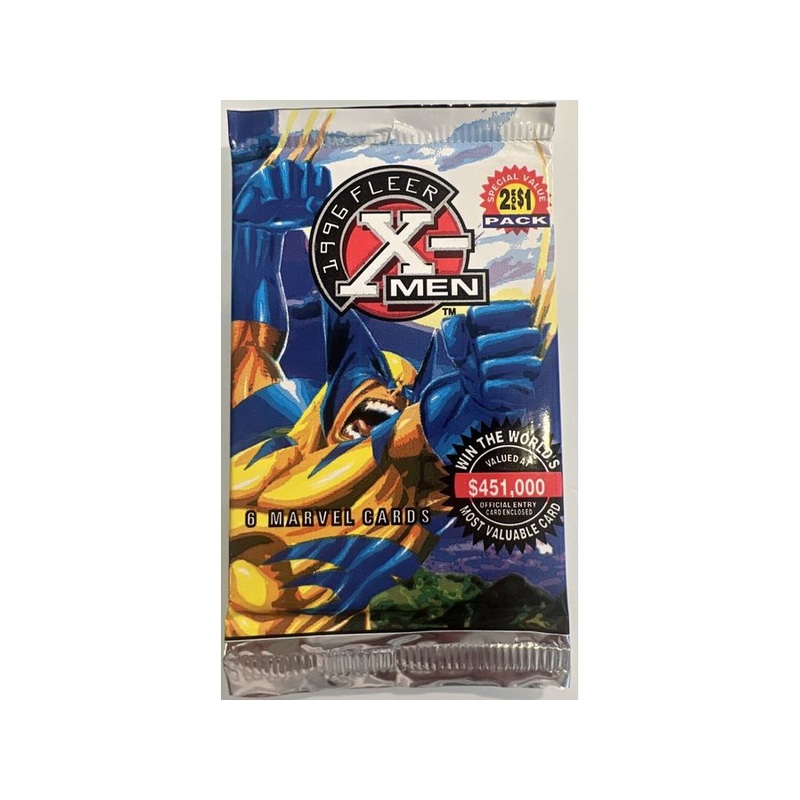Fleer - 1996 - Marvel - X-Men - Walmart Trading Cards Pack