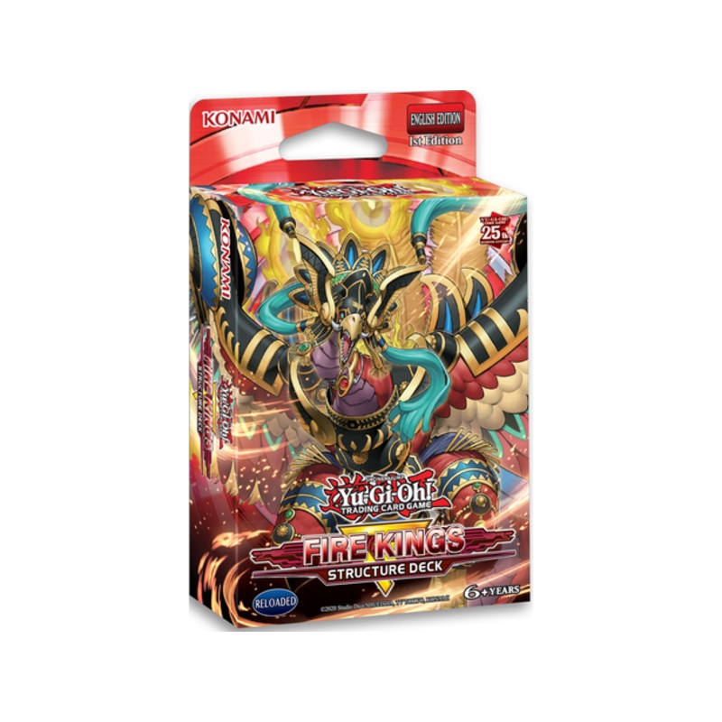 Konami - Yu-Gi-Oh! - Revamped Fire Kings - Structure Deck