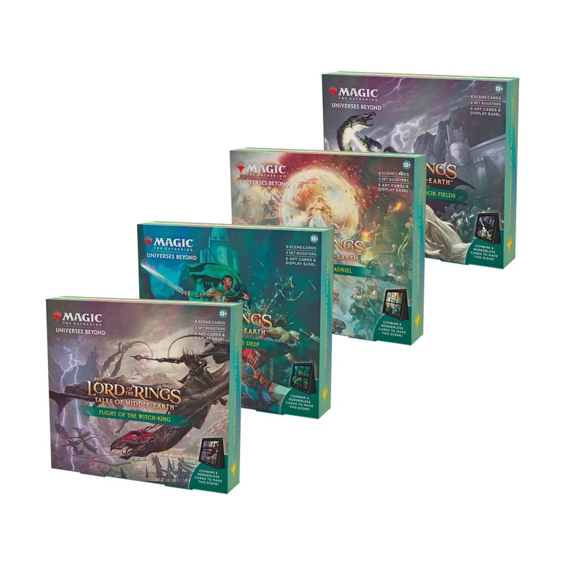 Magic the Gathering - Lord of the Rings - Tales of Middle-Earth - Scene Box - Set of 4