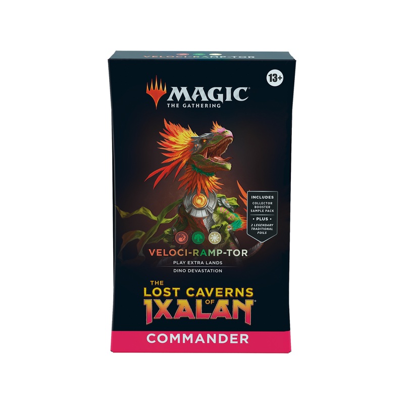 Magic the Gathering - Lost Caverns of Ixalan - Commander Deck - Veloci-Ramp-Tor