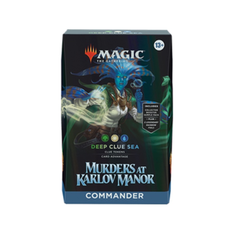 Magic the Gathering - Murders at Karlov Manor - Commander Deck - Deep Clue Sea