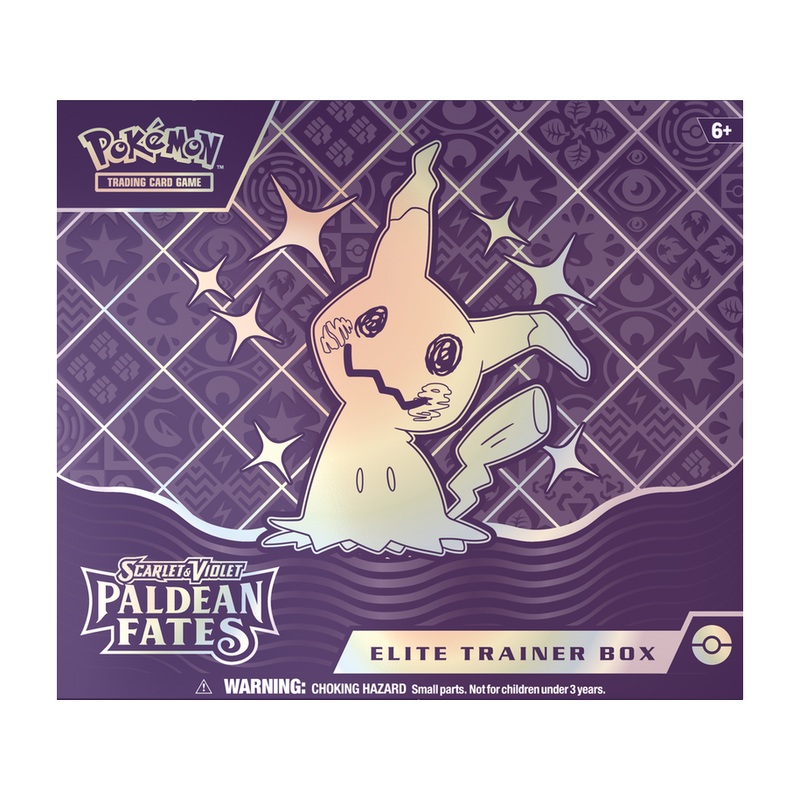 Pokemon - Scarlet and Violet - Paldean Fates - Elite Trainer Box