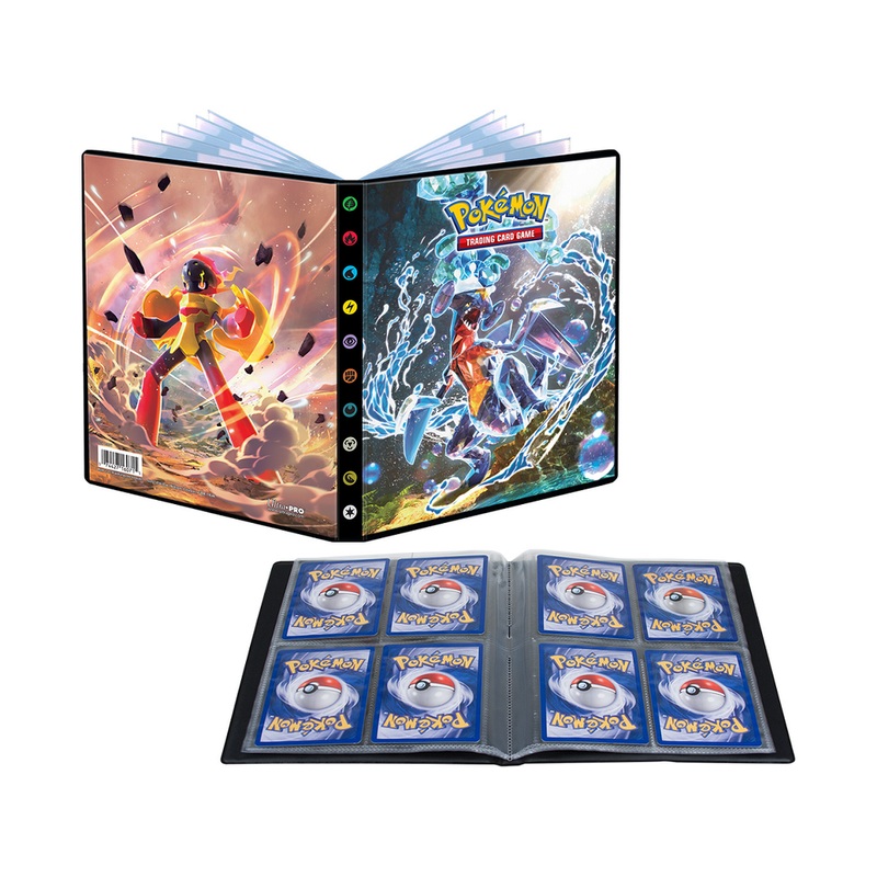 Pokemon - Scarlet and Violet - Paradox Rift - 4 Pocket Portfolio Binder