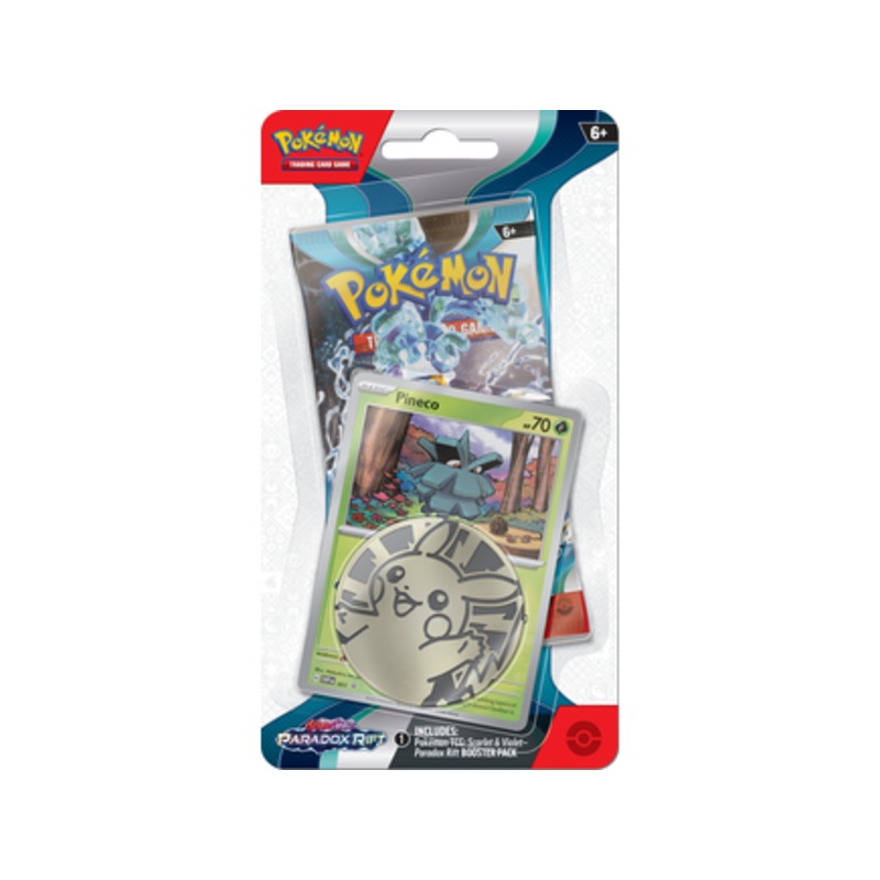 Pokemon - Scarlet and Violet - Paradox Rift - Checklane Blister - Pineco