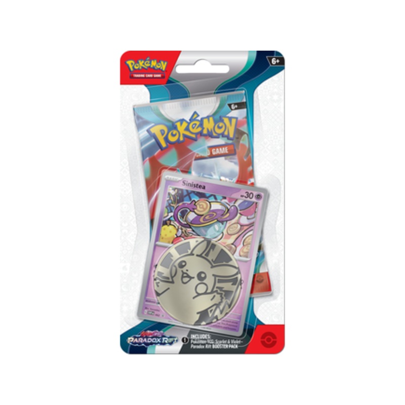 Pokemon - Scarlet and Violet - Paradox Rift - Checklane Blister - Sinistea