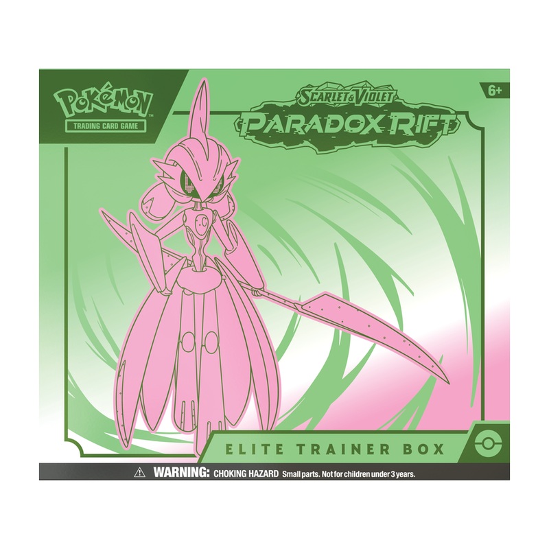 Pokemon - Scarlet and Violet - Paradox Rift - Iron Valiant - Elite Trainer Box