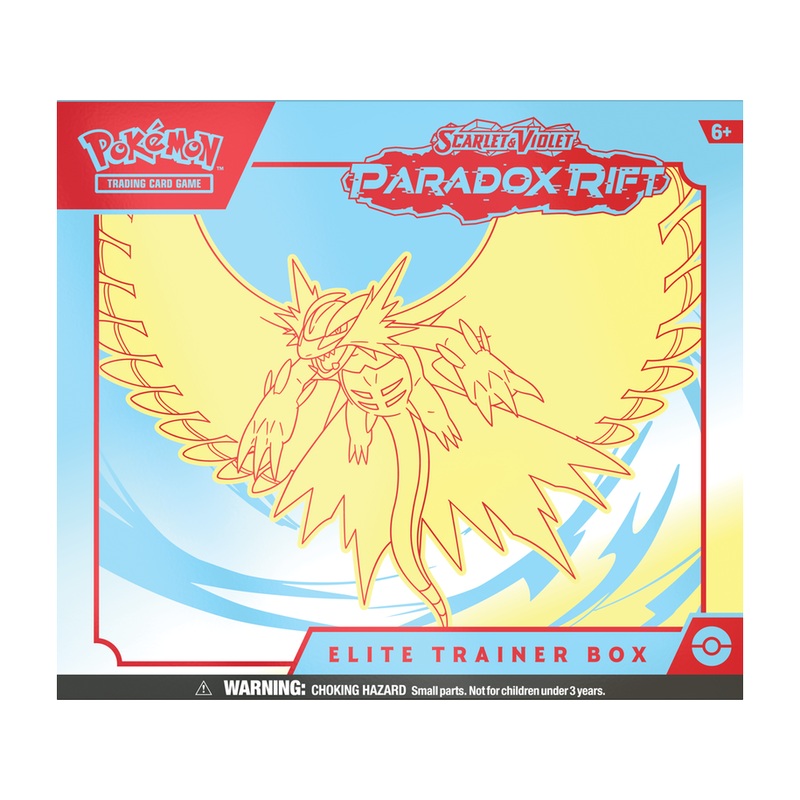 Pokemon - Scarlet and Violet - Paradox Rift - Roaring Moon - Elite Trainer Box
