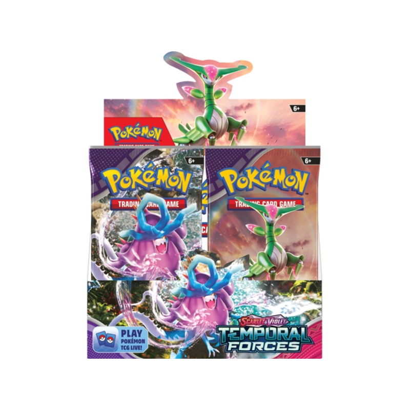 Pokemon - Scarlet and Violet - Temporal Forces - Booster Box