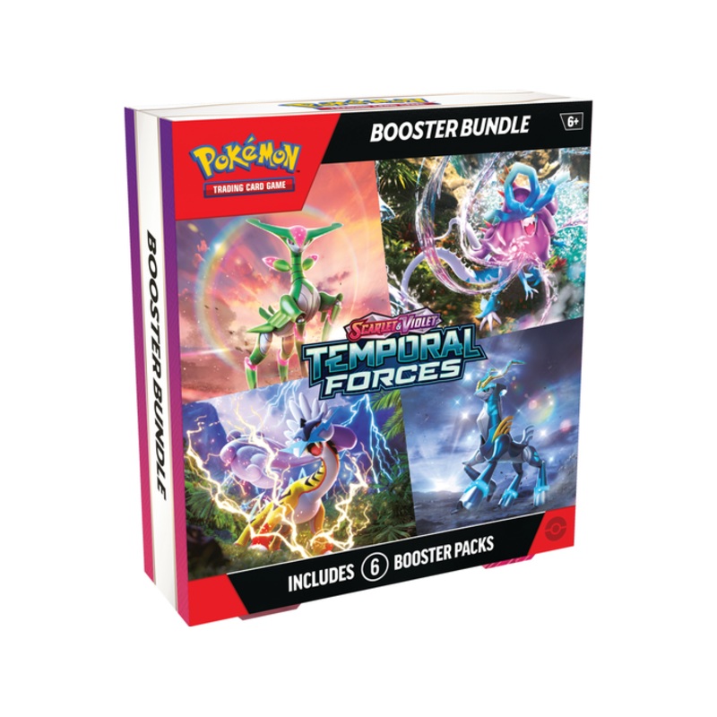 Pokemon - Scarlet and Violet - Temporal Forces - Booster Bundle