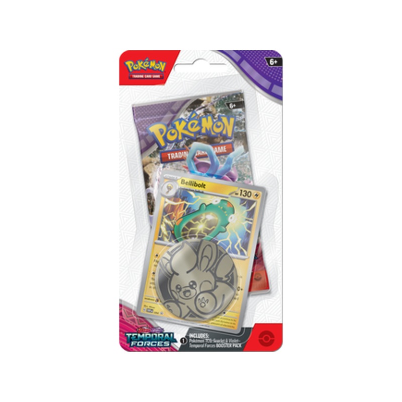Pokemon - Scarlet and Violet - Temporal Forces - Checklane Blister - Bellibolt