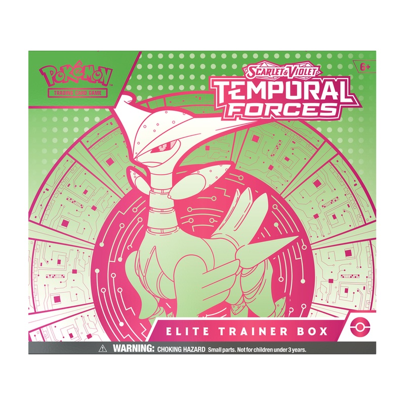 Pokemon - Scarlet and Violet - Temporal Forces - Iron Leaves EX - Elite Trainer Box