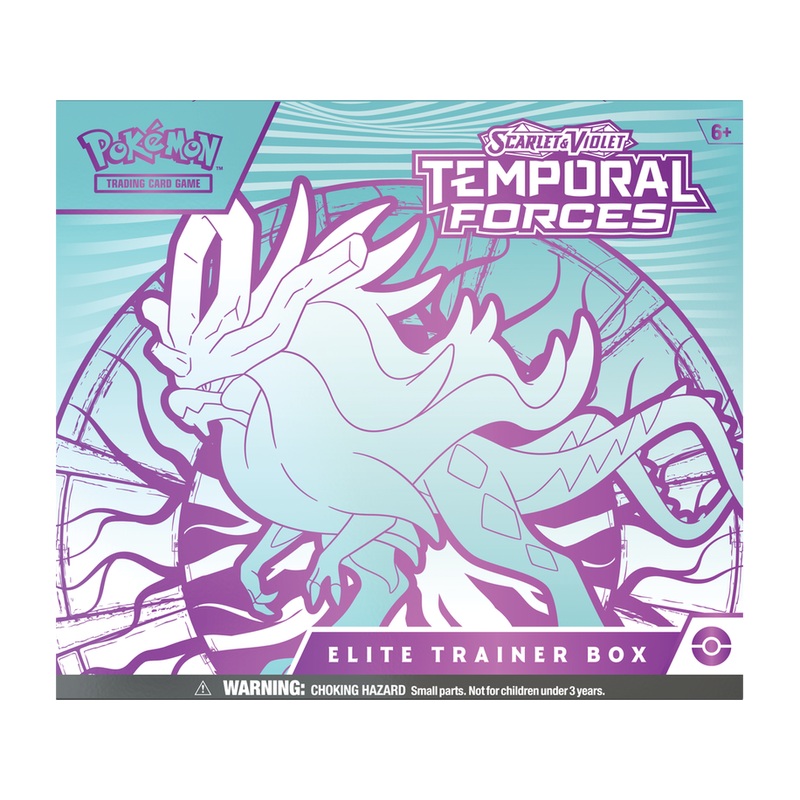 Pokemon - Scarlet and Violet - Temporal Forces - Walking Wake EX - Elite Trainer Box