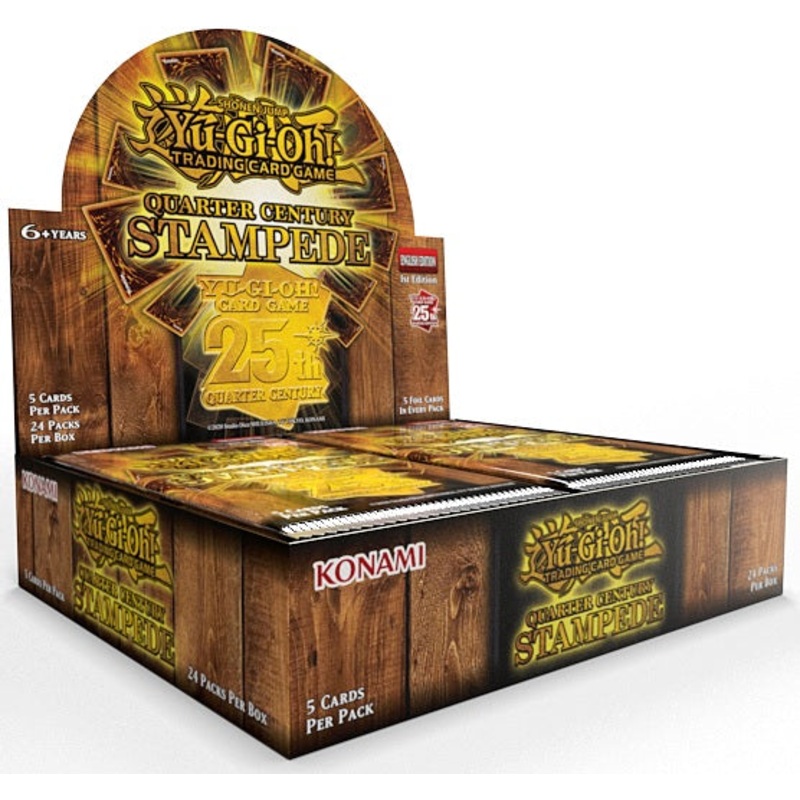 Konami - Yu-Gi-Oh! - Quarter Century Stampede - 1st Edition - Booster Box