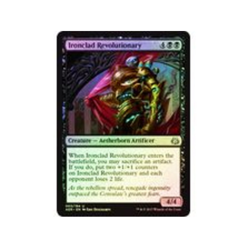 Magic The Gathering - Ironclad Revolutionary - Uncommon FOIL  AER065F