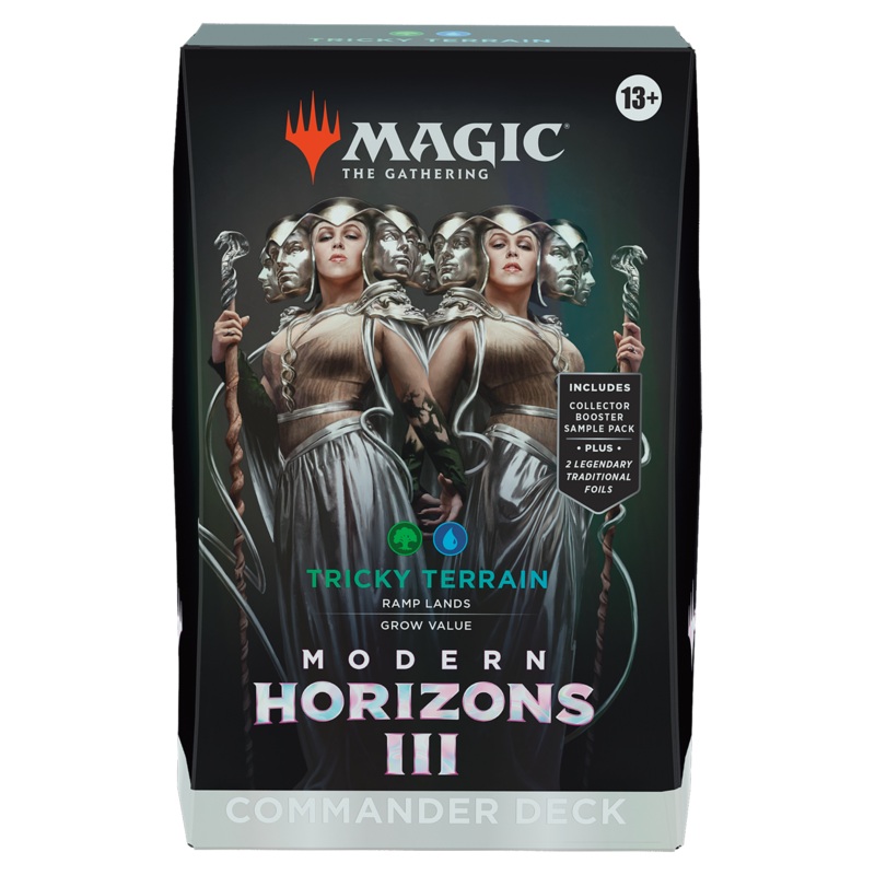 Magic the Gathering - Modern Horizons III - Commander Deck - Tricky Terrian