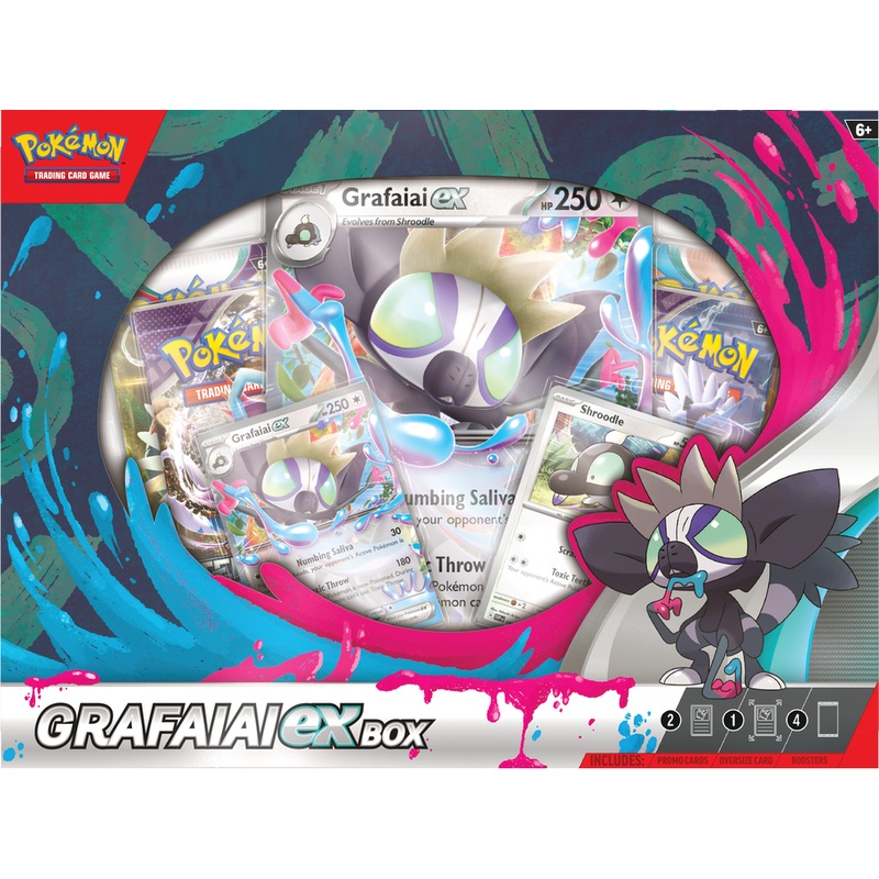 Pokemon - Grafaiai EX - Trading Card Collection Box