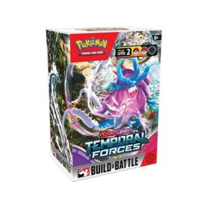 Pokemon - Scarlet and Violet - Temporal Forces - Build & Battle Box