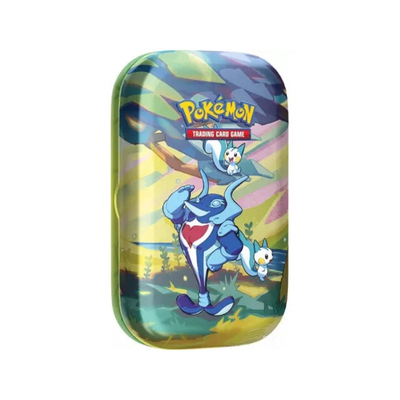 Pokemon - Scarlet and Violet - Vibrant Paldea - Mini Tin - Palafin Hero Form and Pachirisu