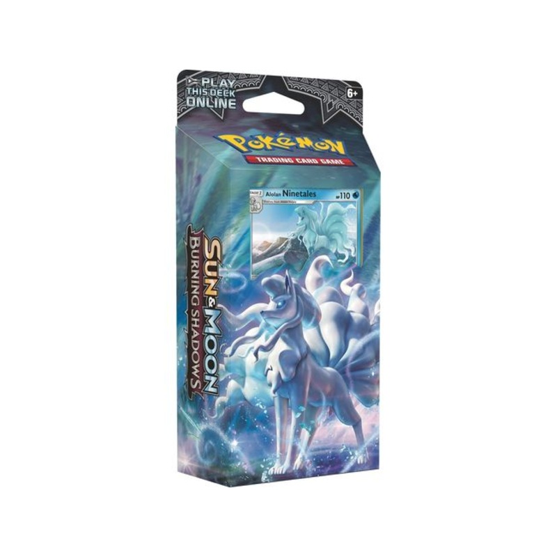 Pokemon - Sun and Moon - Burning Shadows - Alolan Ninetales - Luminous Frost - Theme Deck