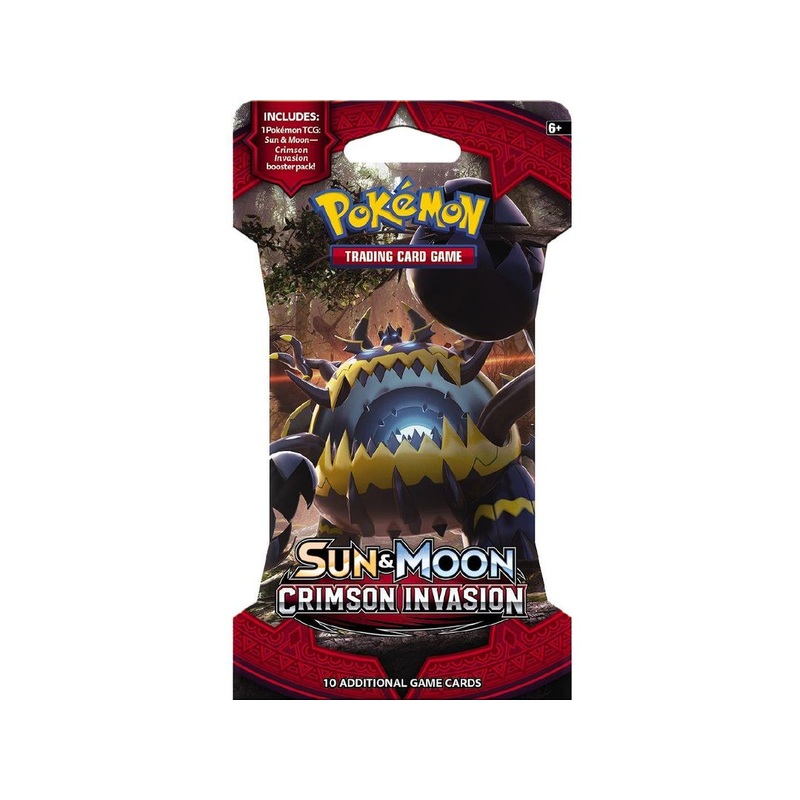 Pokemon - Sun and Moon - Crimson Invasion - Blister Pack