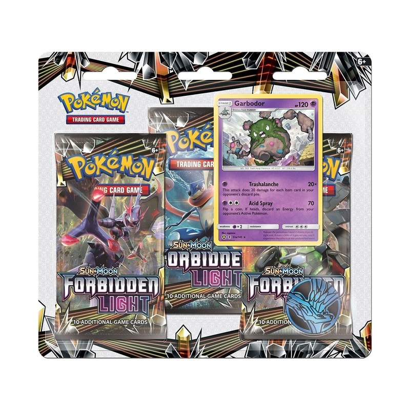 Pokemon - Sun and Moon - Forbidden Light 3-Pack Blister - Garbodor