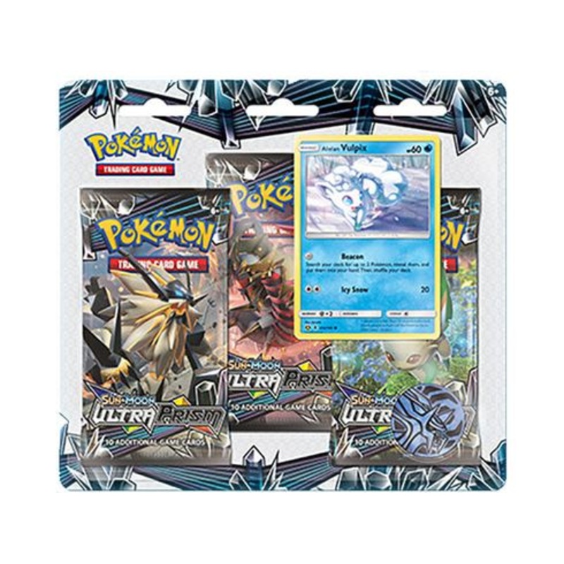 Pokemon - Sun and Moon - Ultra Prism - 3-Pack Blister - Alolan Vulpix