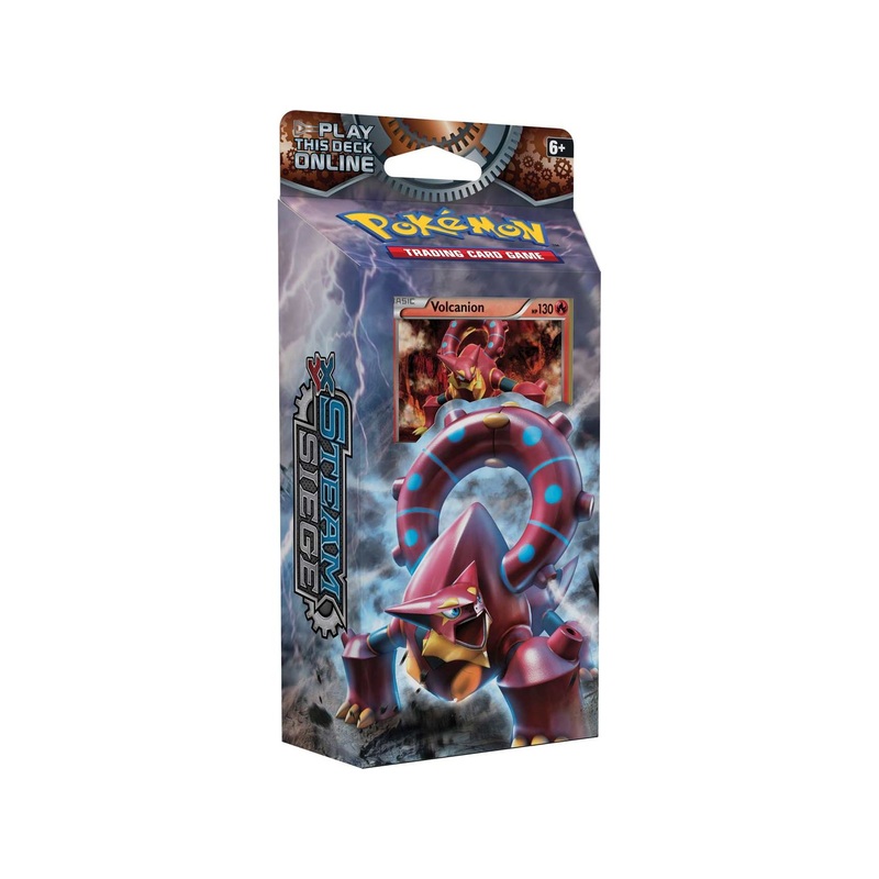 Pokemon - XY - Steam Siege - Volcanion - Gears of Fire - Theme Deck