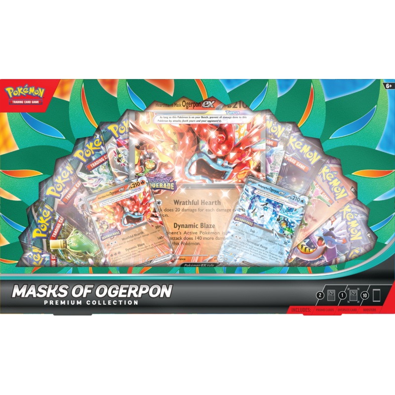 Pokemon - Masks of Ogerpon EX - Premium Collection - Available June 13th 2025