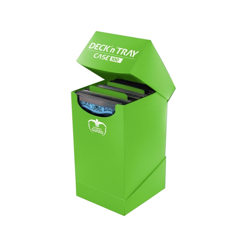 Ultimate Guard - Deck N Tray Case - Green - 100