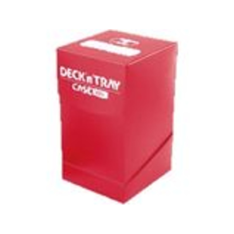 Ultimate Guard - Deck N Tray Case - Red - 100