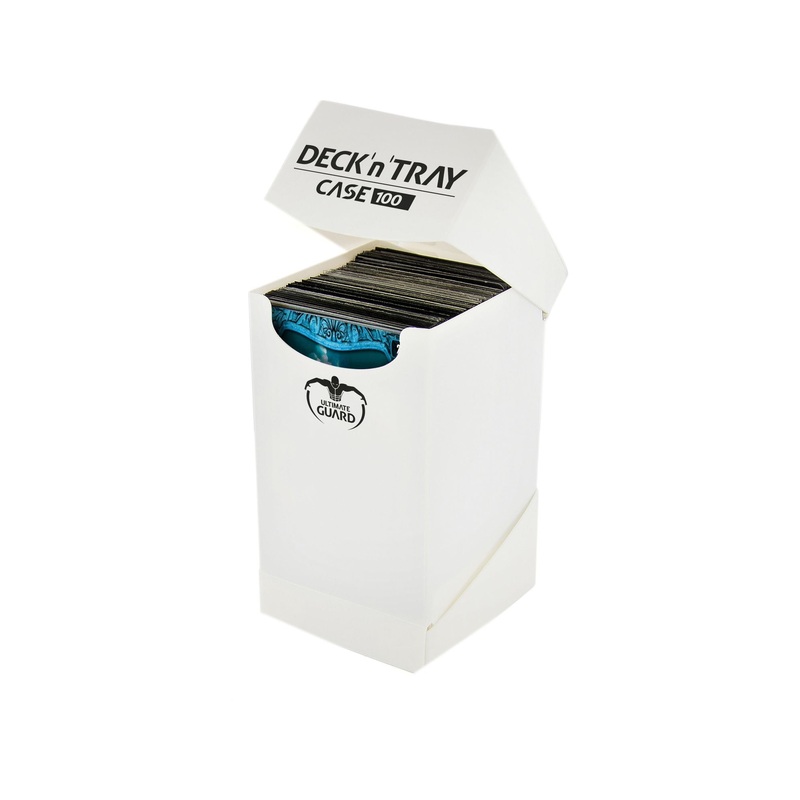 Ultimate Guard - Deck N Tray Case - White - 100