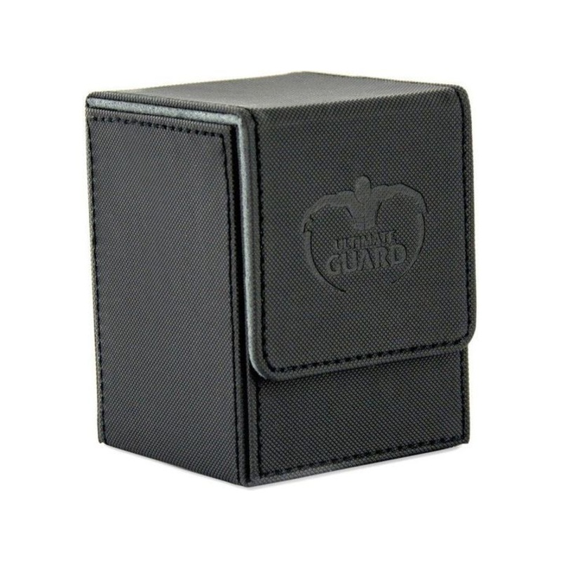 Ultimate Guard - Flip Deck Case - Black Xenoskin - 100