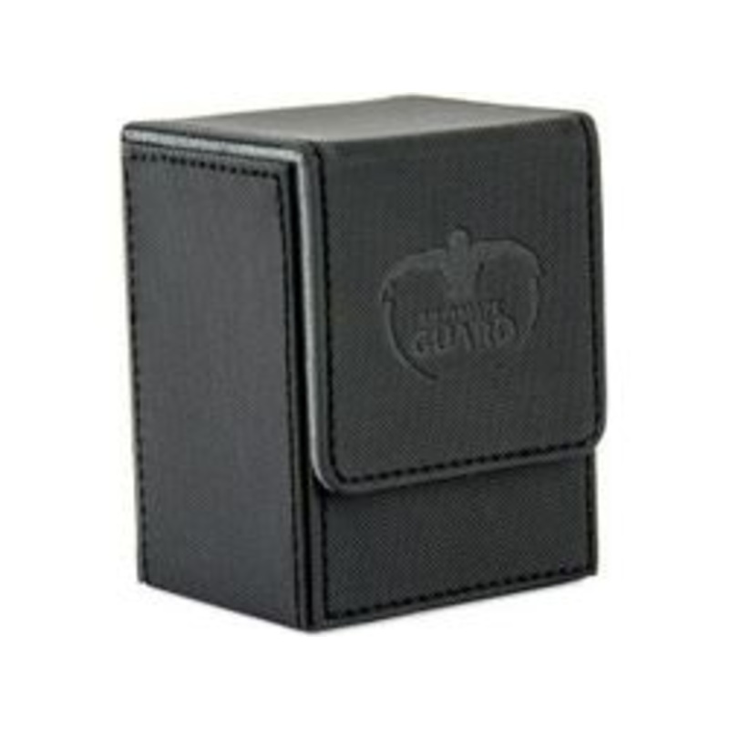 Ultimate Guard - Flip Deck Case - Black Xenoskin - 80