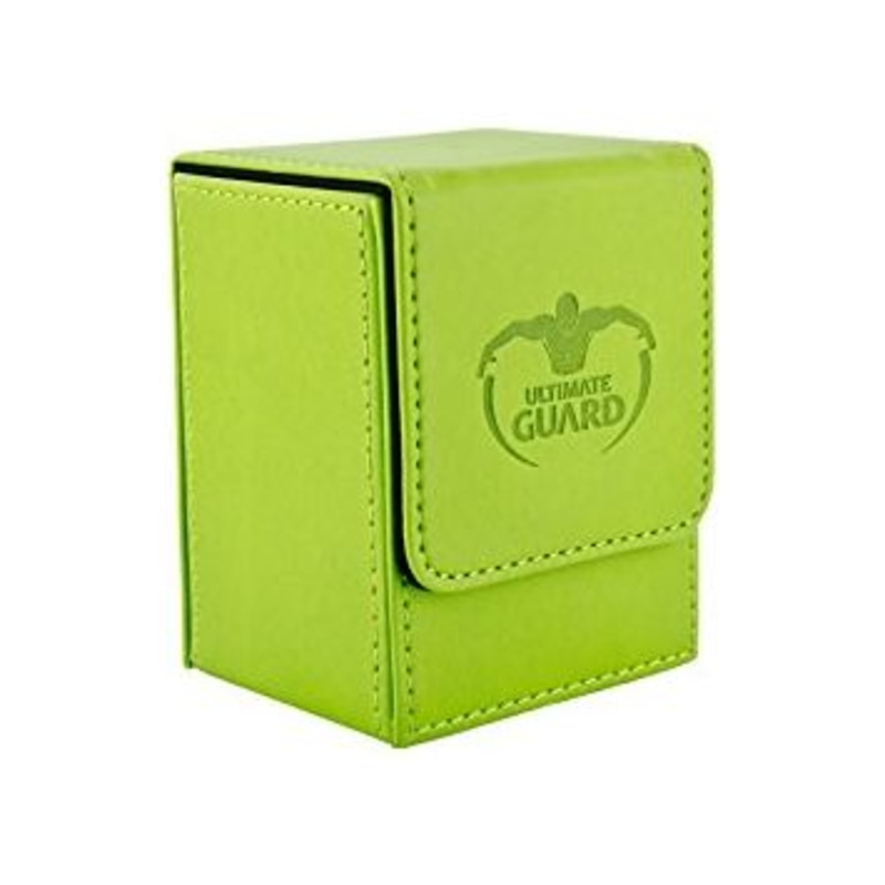 Ultimate Guard - Flip Deck Case - Green Leather - 80