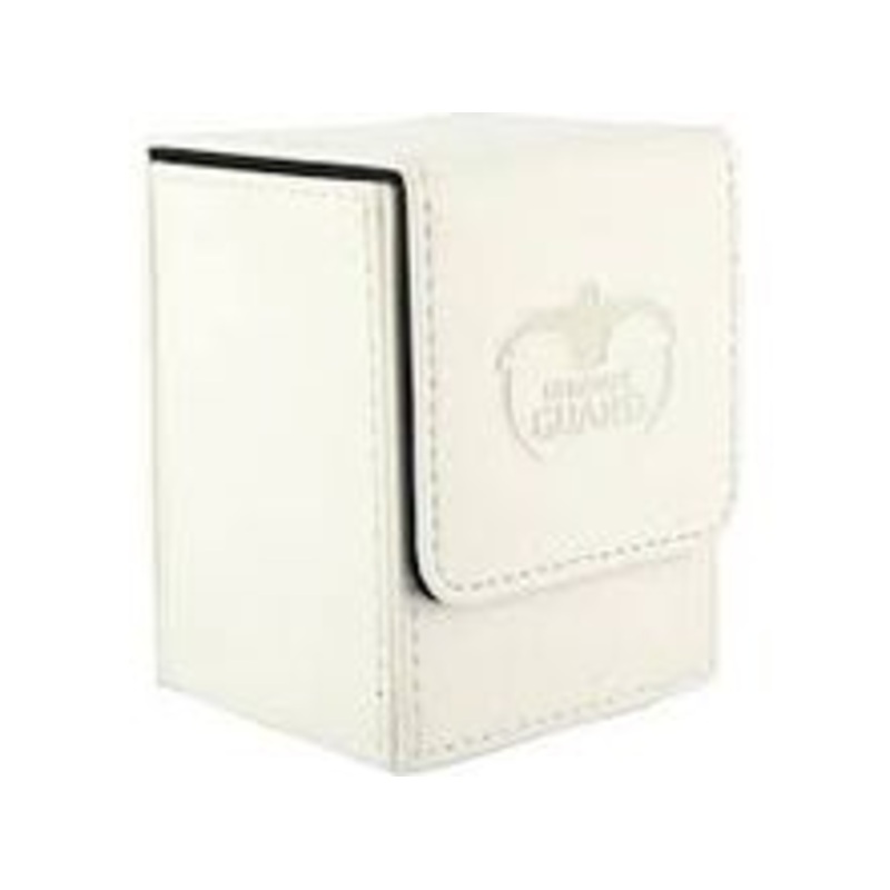 Ultimate Guard - Flip Deck Case - White Leather - 100