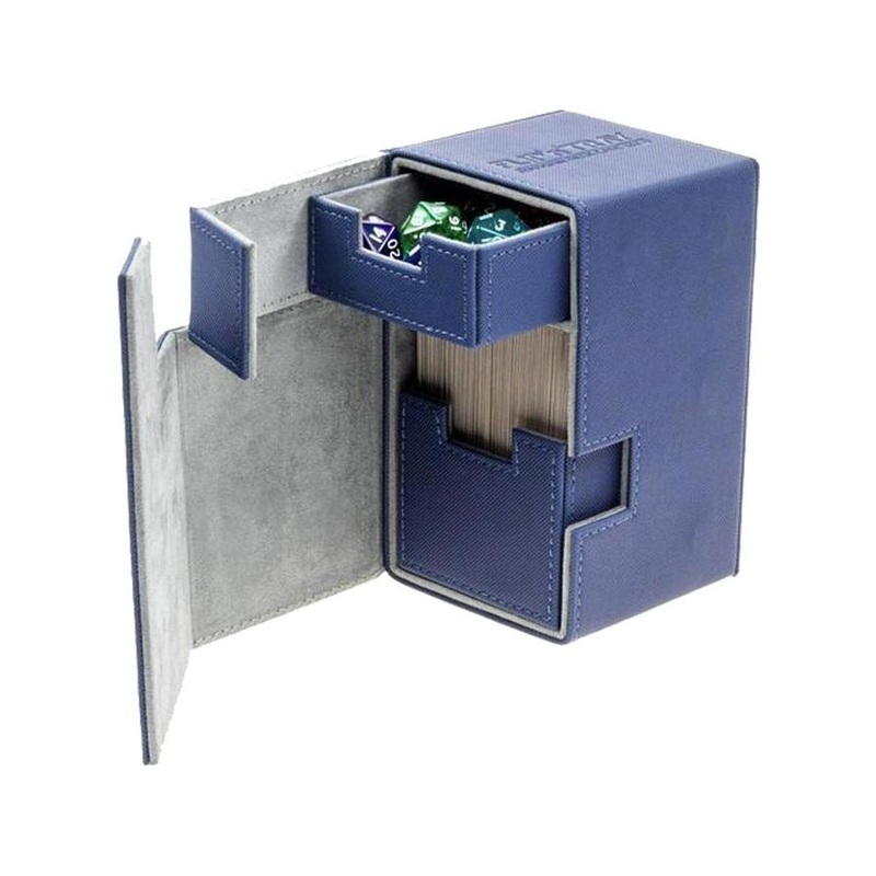 Ultimate Guard - Flip N Tray Case - Blue Xenoskin - 100