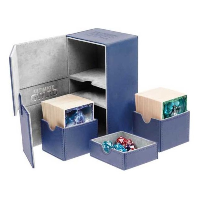Ultimate Guard - Twin Flip N Tray Xenoskin - Blue - 160