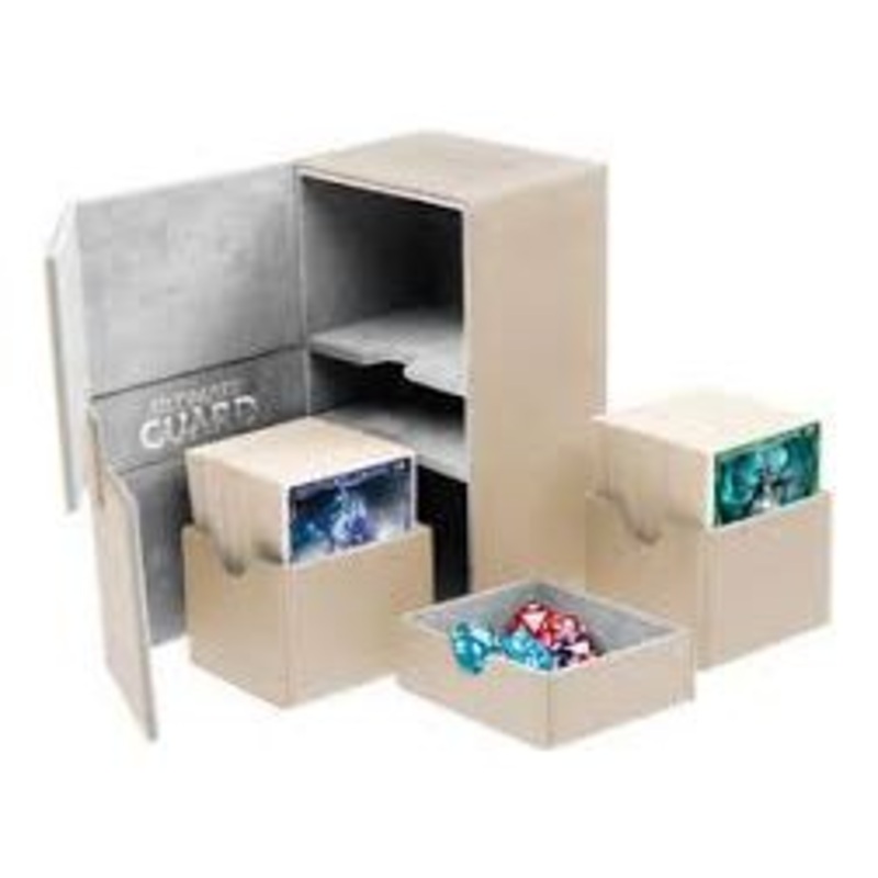 Ultimate Guard - Twin Flip N Tray Xenoskin - Sand - 160
