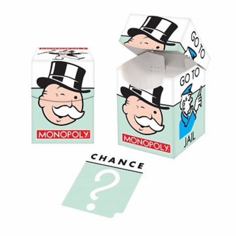 Ultra Pro - 100+ Deck Box - Monopoly - Go to Jail/Chance