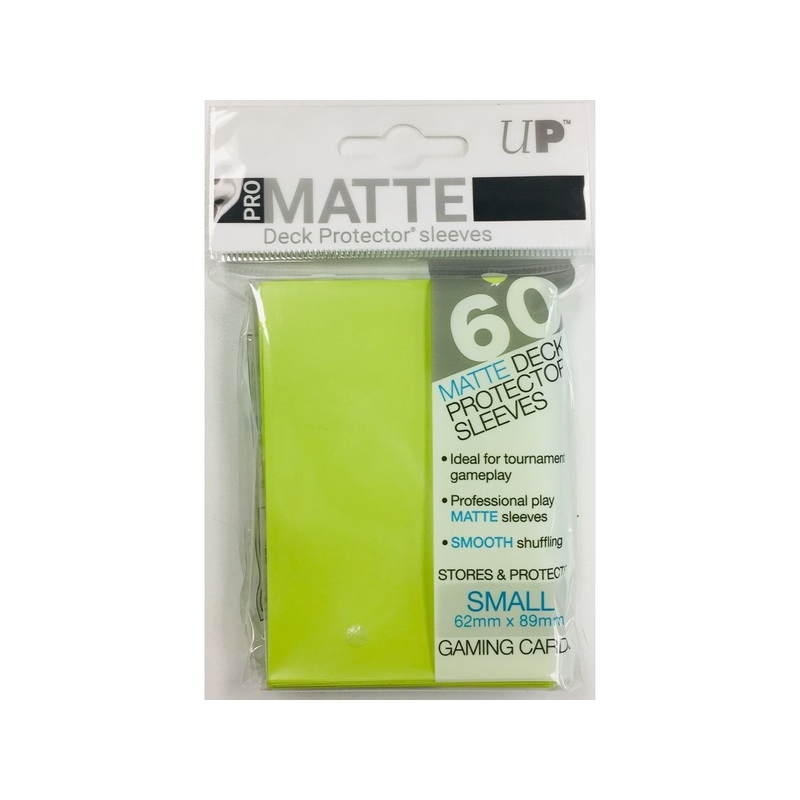 Ultra Pro - Deck Protectors - Small Yu-Gi-Oh! Size - 60 Count - Bright Yellow