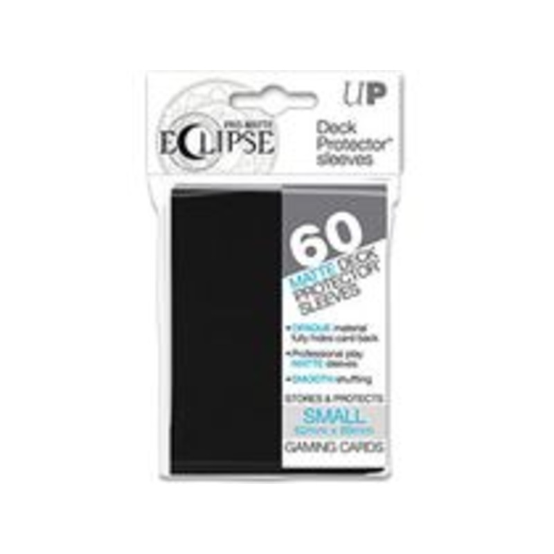Ultra Pro - Eclipse Matte Deck Protectors - Small Card Sleeves 60ct - Black