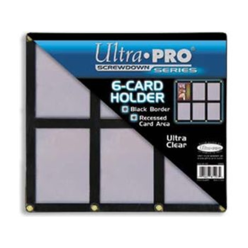 Ultra Pro - Screwdown - 6 Card Holder