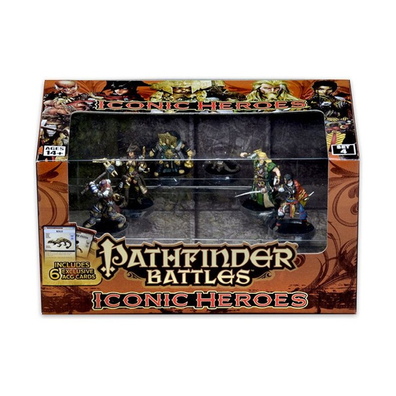 Paizo - Pathfinder Battles - Iconic Heroes Set 4