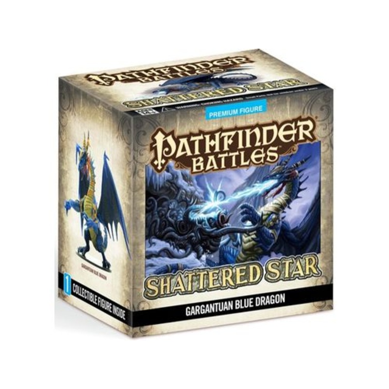 Paizo - Pathfinder Battles - Shattered Star - Gargantuan Blue Dragon