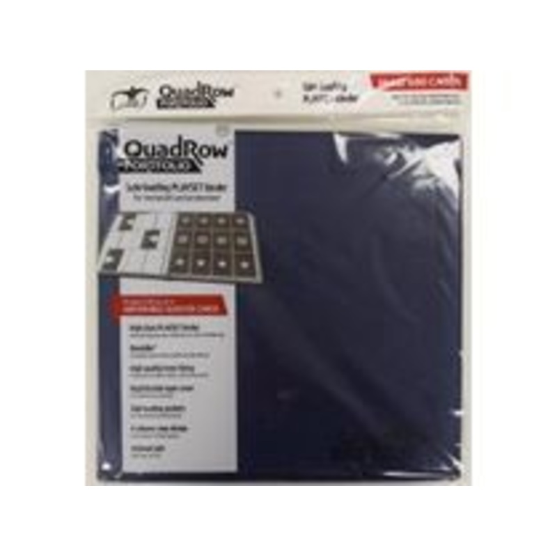 Ultimate Guard - QuadRow Portfolio Playset Binder - Dark Blue