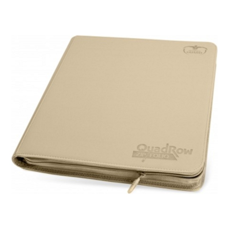 Ultimate Guard - QuadRow ZipFolio Playset Binder - Sand